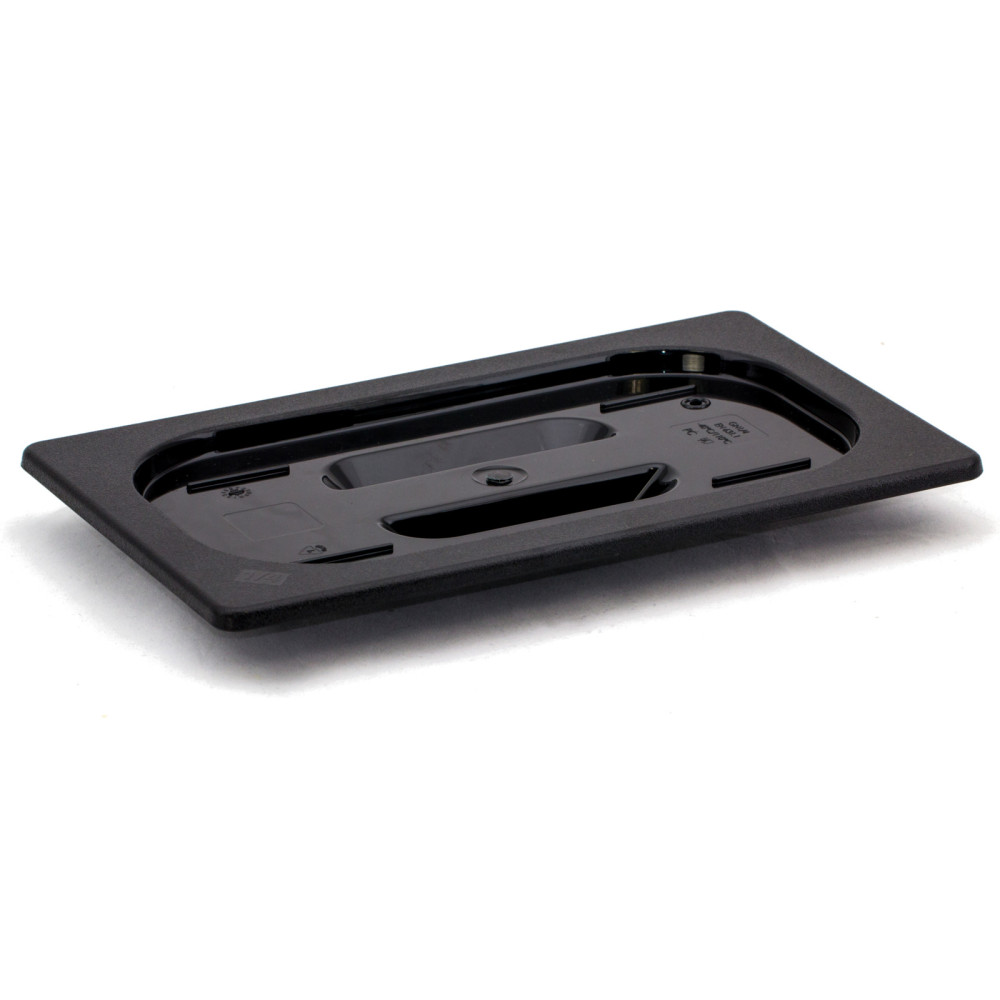 GN kryt z černého polyvinylchloridu GN 1/6 - Hendi 862957