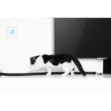 Organizador de Maskinger para cables de cable 3m negro