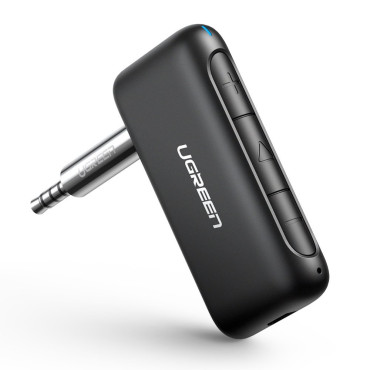 Audio Audio sprejemnik za Bluetooth 5.0 Aux Mini Jack Black