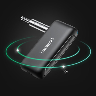 Audio Audio sprejemnik za Bluetooth 5.0 Aux Mini Jack Black