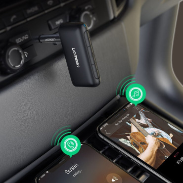 Audio Audio sprejemnik za Bluetooth 5.0 Aux Mini Jack Black