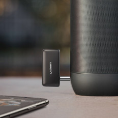 Audio Audio-ontvanger voor Bluetooth 5.0 AUX MINI JACK BLACK