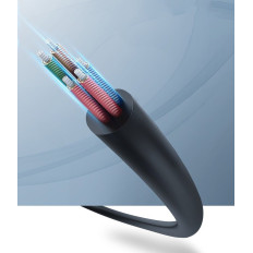 AUX Distributøradapter 3.5 mm Mini Jack på mikrofonen og hodetelefonene svart