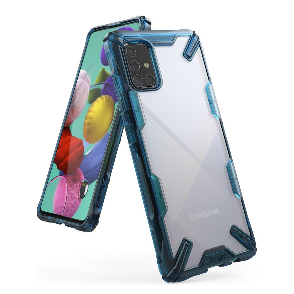 Case Parcerne Pocker Fusion X ar Galaxy M31S Blue