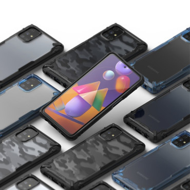 Case Parcerne Pocker Fusion X ar Galaxy M31S Blue