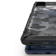 Durable Amplifiered Case för Galaxy M51 Fusion X Black Phone