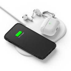 Coque blindée avec iPhone 12 mini Fusion X Design Routine Noir