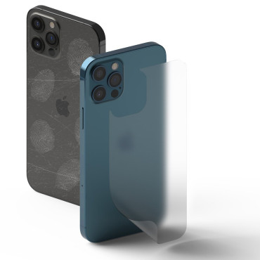 Matte Schutzfolie für Rückseite iPhone 12 Pro Max ID Back Matt Film Set 2 stücke
