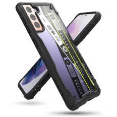 Puzdro puzdra s galaxiou S21 + 5G Fusion X Design Ticket Band Black