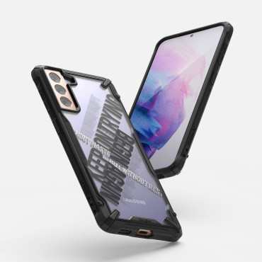 Pouch Fallpåse med Galaxy S21 + 5G Fusion X Design Cross Black