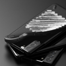 Trajen Case Galaxy S21 + 5G Onyx Design Paint Black