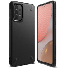 Slitstarkt förbättrat fall för Galaxy A72 Onyx Black