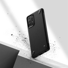 Slitstarkt förbättrat fall för Galaxy A72 Onyx Black