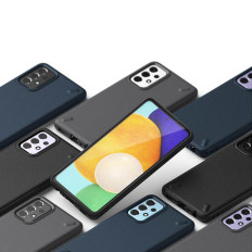 Slitstarkt förbättrat fall för Galaxy A72 Onyx Black