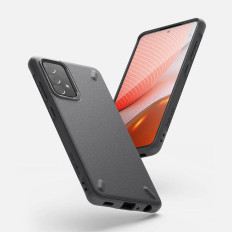 Kestävä parannettu kotelo Galaxy A72 4G Onyx Grey