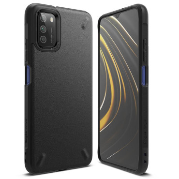 Trajno ojačan telefonski primer XIAOMI POCO M3 Onyx Black