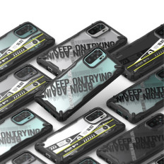 Gepanzertes Gehäuseabdeckung mit Rahmen Xiaomi Redmi Note 10/10s Fusion X Design Ticketband schwarz