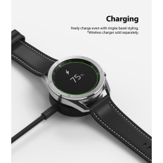 Keret védőgyűrű Galaxy Watch számára 3 45mm Bezel Styling Black