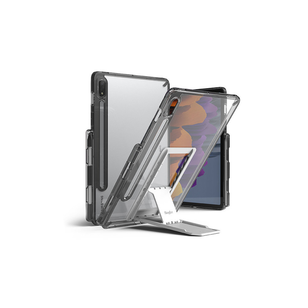 Pevný puzdro s gélovým rámom a stojan na kartu Galaxy S7 11 '' FUSION COMBO vynikajúca šedá