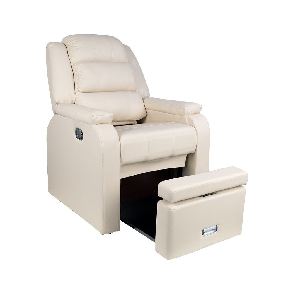 Spa stoel voor pedicure Hilton Cream