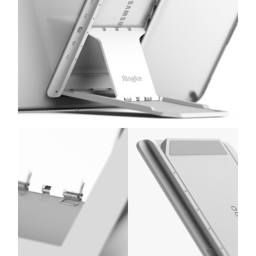 Pevný puzdro s gélovým rámom a stojan na kartu Galaxy S7 11 '' FUSION COMBO vynikajúca šedá