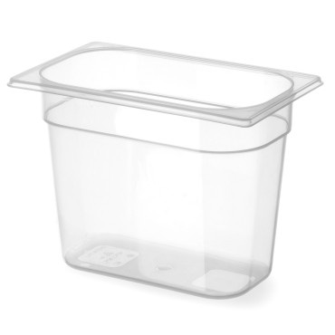 Recipiente de catering de polipropileno GN 1/4 altura 100 mm - Hendi 880326