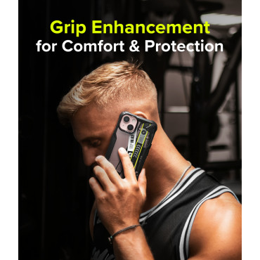 Θωρακισμένη κάλυψη θήκης με iPhone 13 μίνι σύντηξη X σχεδιασμός Band Band Black