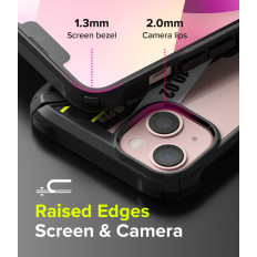 Pansarfallet med iPhone 13 mini fusion x design biljettband svart