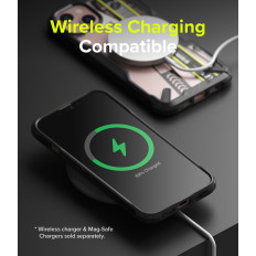 Gepanzerte Hülle mit iPhone 13 Mini Fusion x Design Ticketband schwarz