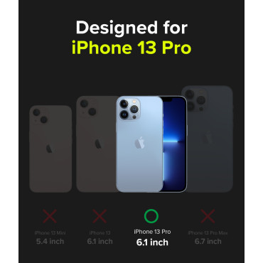 Oklepni pokrov s iPhone 13 PRO Fusion X oblikovanje vozovnice Band Black
