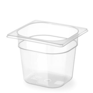 Conteneur gastronomique en polypropylène GN 1/6 hauteur 200 mm - Hendi 880401