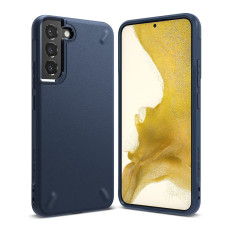 Duurzaam elastisch geval Galaxy S22 + Onyx Navy