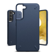 Caso Elástico Durável Galaxy S22 + Onyx Marinha