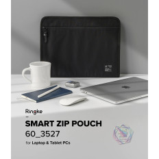 Caso Sachet Bag Organizador para tablet laptop até 13 '' bolsa de zip inteligente bege