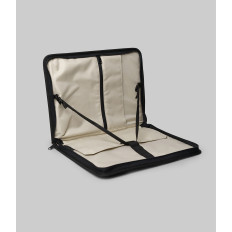 Case sachet taske arrangør til laptop tablet op til 13 '' smart zip pose beige