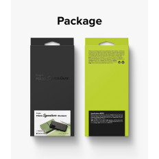 Ādas korpusa vāks ar atloku Galaxy S22 + Folio Paraksts Black