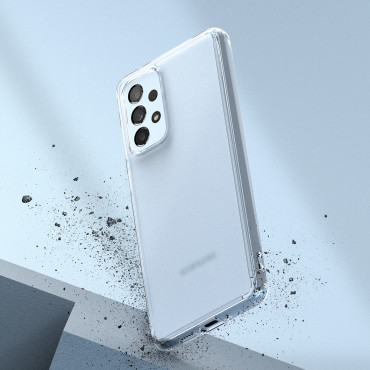 Fallpåse med gelgalax A73 Fusion Matte genomskinlig