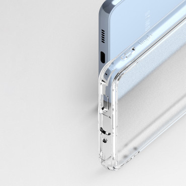 Torbica z gelom Galaxy A73 Fusion Matte Prosojen