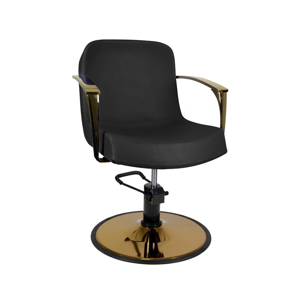 Gabbiano kampaustuoli golden Bologna musta — etuosa