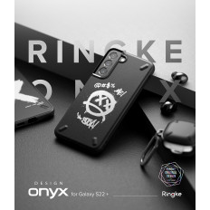 Odolný prípad Galaxy S22 + ONYX DESIGN GRIFFITI BLACK