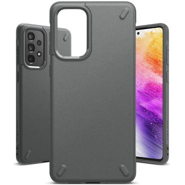 Funda duradera y flexible Galaxy A73 ONYX CUBIERTE GRIS