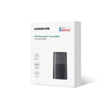 Bluetooth-sändaradapter för PlayStation Nintendo Switch Black Headphones