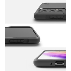 Dauerhafter und flexibler Fall Galaxie A73 Onyx Grey Cover