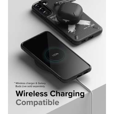 Odolný prípad Galaxy S22 + ONYX DESIGN GRIFFITI BLACK
