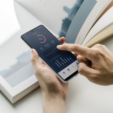 Tempered Glass A73 5G Invisible Defender ID Glass 2.5d 0.33mm