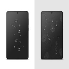 Tvrdené sklo A73 5G Invisible Defender ID sklo 2.5d 0.33mm