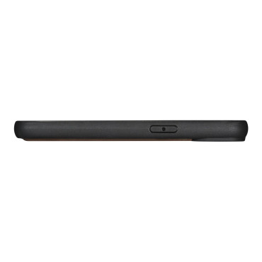 2in1 Case Ādas segums ar iPhone 14 Pro Anti-RFID eļļas vaska maku korpusu tumši brūna