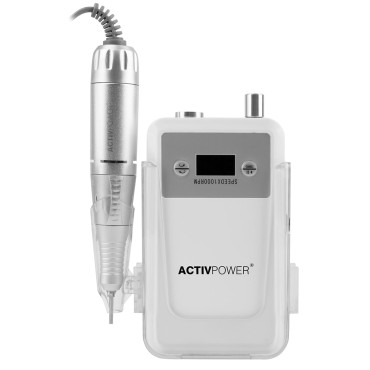 Activ power prenosna električna svederka za nohte jd308 — sprednji pogled