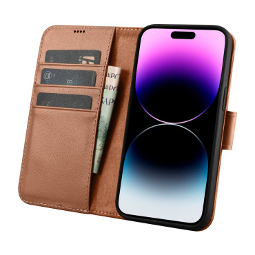 2in1 Case Lederen Cover Met...