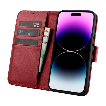 2in1 Case Lederen Cover Met...